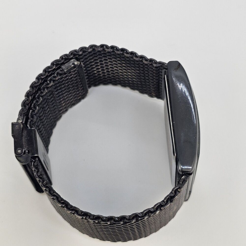 Geneva Men's Watch 34MM Brown‎ Dial Brown Mesh Bracelet Bands New Battery - Picture 11 of 12